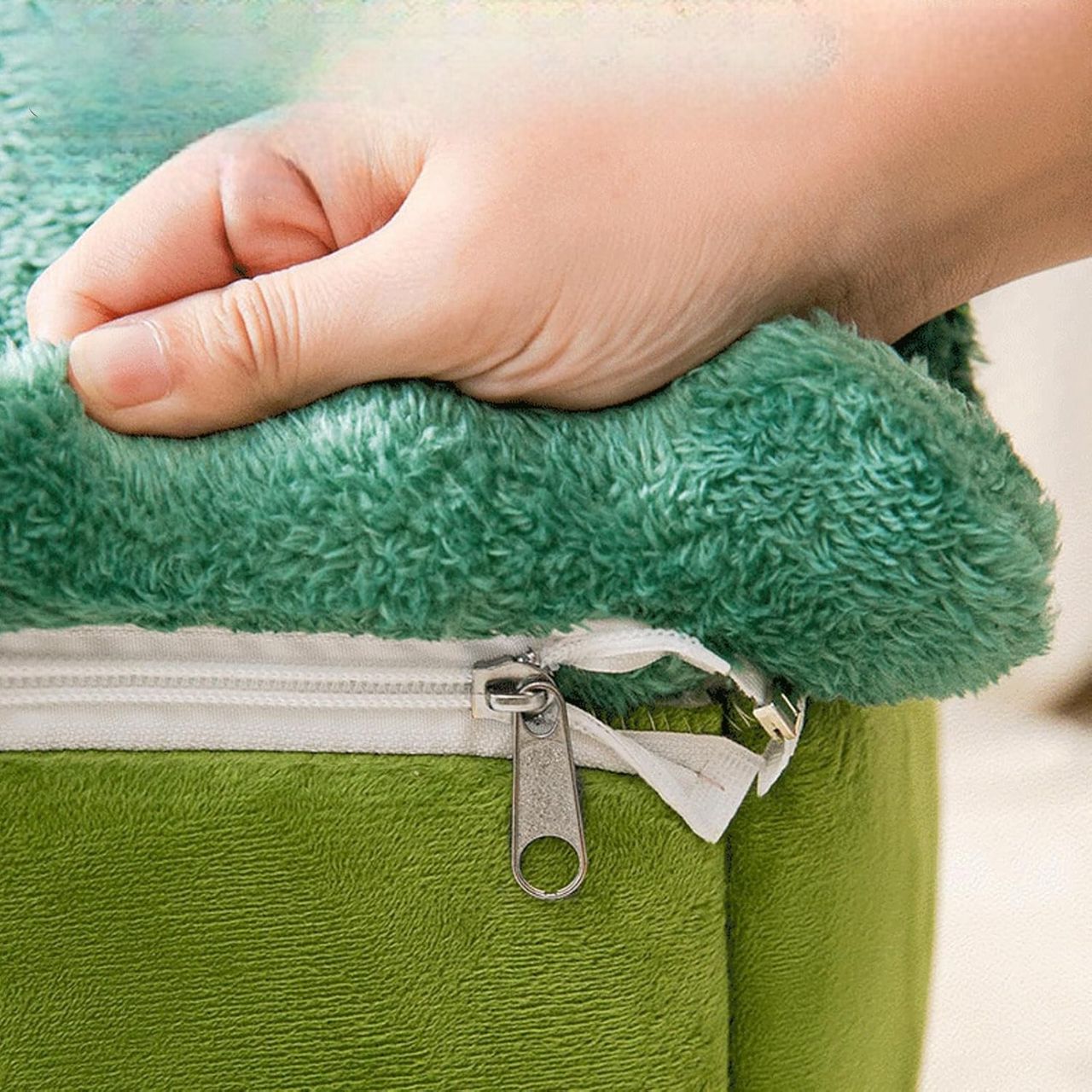 Niche Chien - ComfortableDogHouse™ - Vert Dinosaure