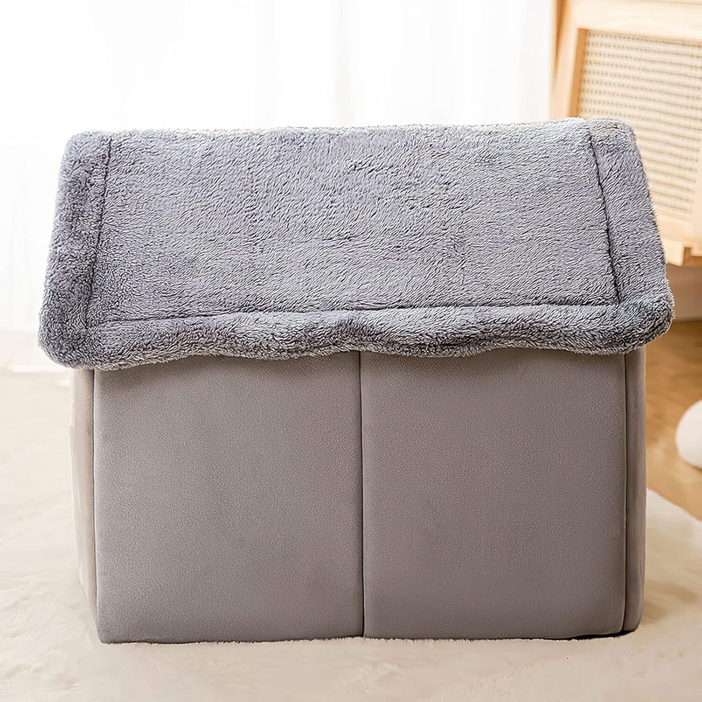 Niche Chien - ComfortableDogHouse™ - Gris Lapin