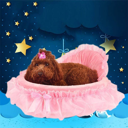Lit Pour Chien - CuteLaceDogBed™ - Rose