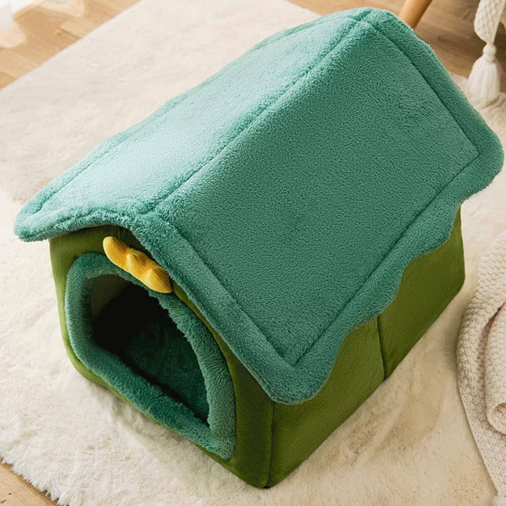 Niche Chien - ComfortableDogHouse™ - Vert Dinosaure