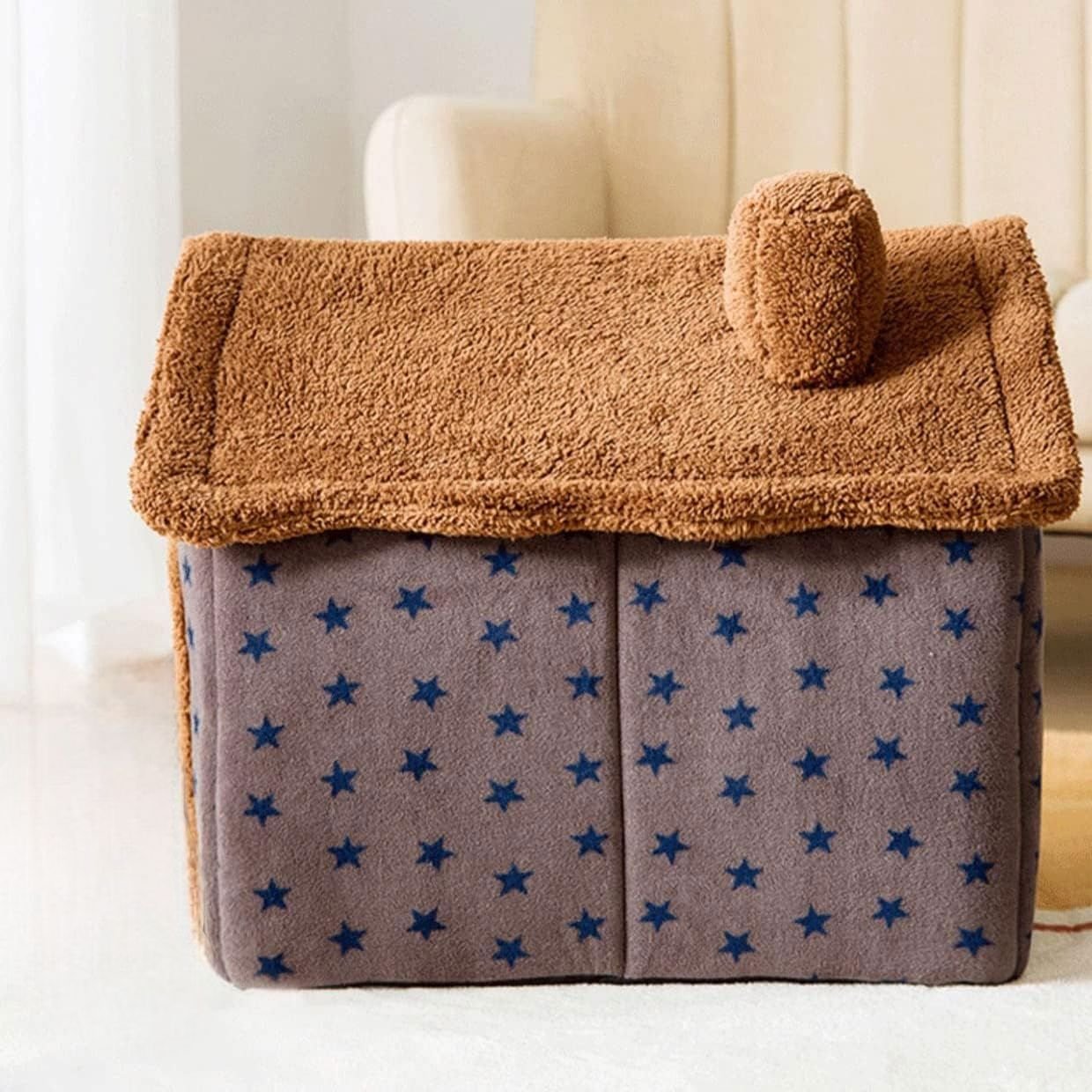 Niche Chien - ComfortableDogHouse™ - Café