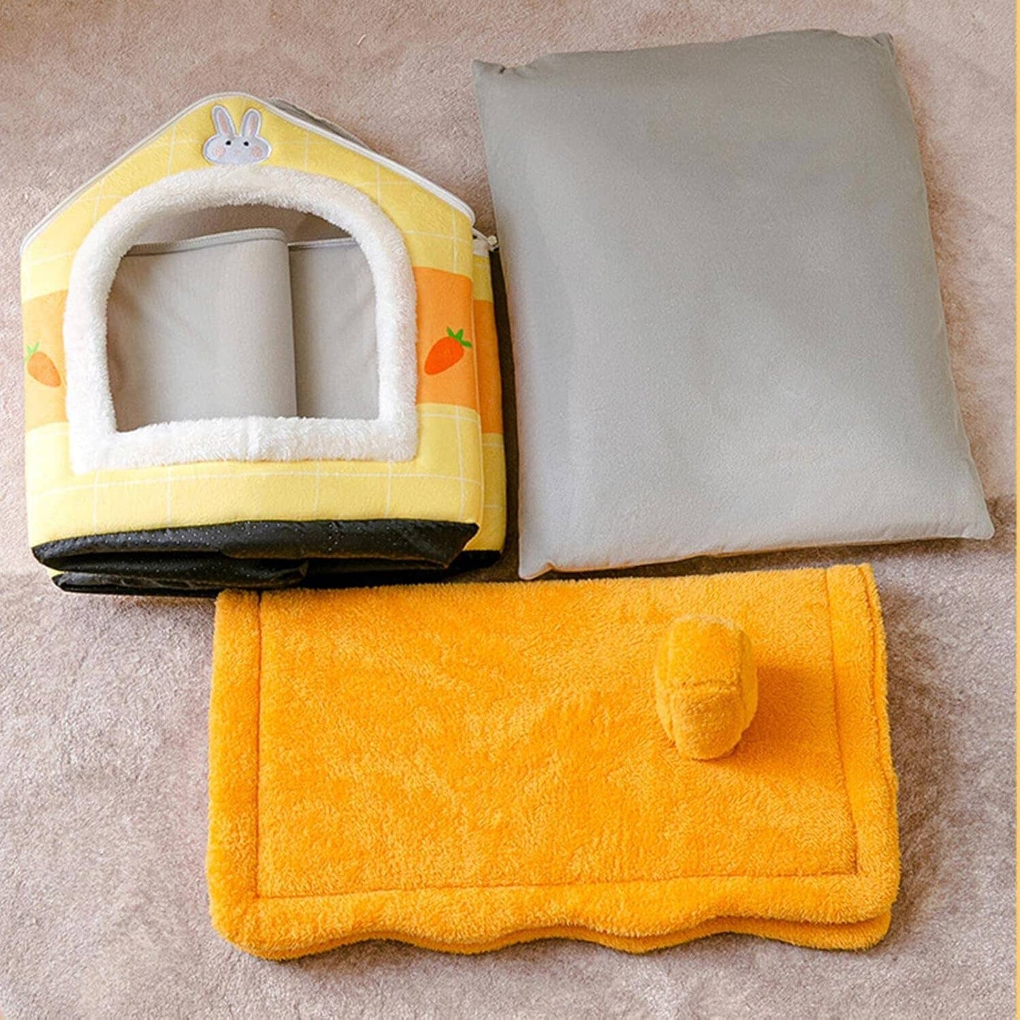 Niche Chien - ComfortableDogHouse™ - Orange Carotte